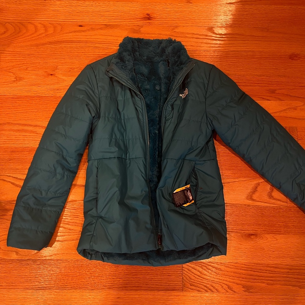 The North Face Kids Puffer Jacket in Dark Green